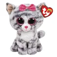 thumbnail image 3 of Peluche de animales de peluche de 15 cm de Ty Big Eye, zorro liso, Ferdinand, Locky, axolotl, Dexter, Icy Seal, gato Heather, juguete para niños, regalo de vacaciones, 3 of 5