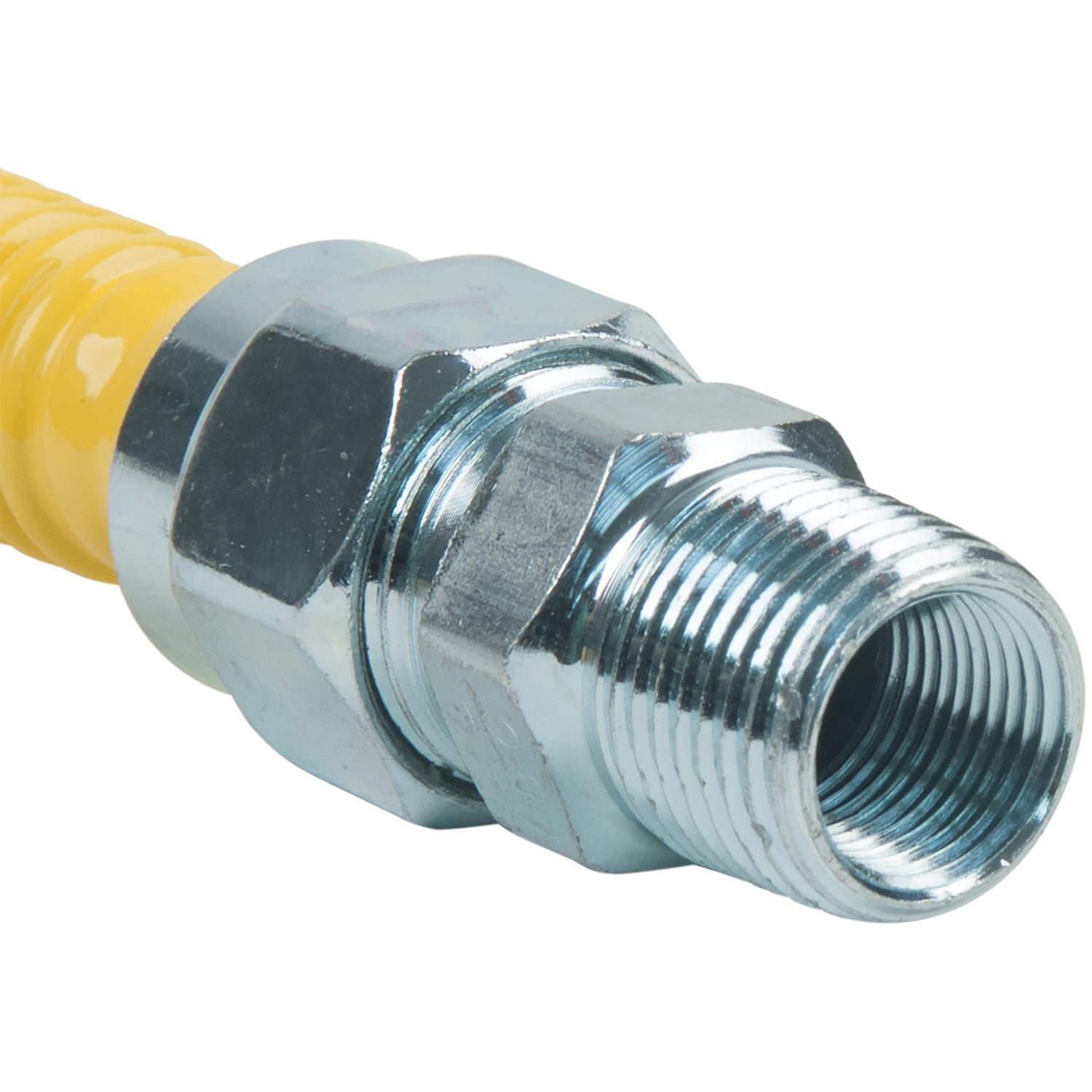 BrassCraft CSSC14-48 Gas Range & Gas Furnace Flex-Line (5/8" OD (3/4" MIP x 1/2" MIP) x 48")
