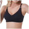thumbnail image 2 of Shaoxi Womens Bras Wireless Comfortable Bra Supportive No Underwire Bras Tshirt Push Up Bralettes Plunge Seamless Bra, 2 of 6