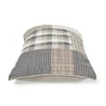 thumbnail image 3 of Donna Sharp Smoky Square Neutral Patchwork Pieced Cotton Standard Sham, 3 of 9
