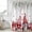 White, variant on Valentine's Gnomes Shower Curtain, Waterproof Shower Curtains for Bathroom, Weeping Eucalyptus Pink Red Love Heart Retro Washable Bathtub Curtain Set Bath Decor with 12 Hooks Extra Long 72"x96"