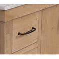 thumbnail image 5 of Ari Kitchen & Bath Marina Farmhouse 42" Solid Wood Bathroom Vanity in Driftwood, 5 of 10