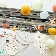Airplane Birthday Disposable Paper Lunch Napkins (24pcs)