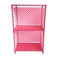 thumbnail image 1 of 2 Tiers Cube Bookcase Book Shelf Multifunctional Storage Rack for Books Shoes Toys Green Plants Decorations Bedroom Study Room Kitchen, 1 of 8