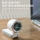thumbnail image 5 of Xihbxyly Ventilador Portátil, Motor Turbo de Alta Velocidad, Control Ajustable de 5 Velocidades, Tecnología Sin Aspas, Uso En Exteriores, Diseño Elegante y Ligero, Recargable Por Usb., 5 of 7