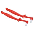 thumbnail image 1 of Unique Bargains Espresso Machine Brush, 2 Pcs Coffee Cleaning Tool for Coffee Grinder, Red, 1 of 7