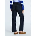 thumbnail image 3 of Free Assembly Women's Cropped Straight Leg Utility Jeans, 28” Inseam, Sizes XS-XXL, 3 of 5
