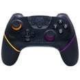 thumbnail image 1 of Manette de Jeu Sans Fil Joystick Contrôleur Bluetooth pour Switch Pro Console Gauche Orange Droite Violet, 1 of 5