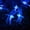 Blue, variant on Dragonfly Solar String Lights, 4.5m 20 LED Dragonfly Indoor Outdoor Lights Waterproof