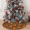 thumbnail image 5 of Pofeuu Quirky Corn Pumpkin Print Christmas Tree Skirt, Merry Christmas Skirt Xmas Tree Ornaments for Xmas Holiday Party Decorations-36", 5 of 7