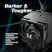 thumbnail image 4 of Scythe Mugen 6 Dual Fan Black Edition CPU Air Cooler, Intel LGA1700, LGA1151, AMD AM5, AM4 Support,120mm, Single Tower, Aluminium Top Cover (Mugen 6 Dual Fan Black Edition) (SCMG-6000DBE), 4 of 25