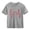 Gray, variant on Piuwrlz Girl Graphic Shirts Tops Girls Short T-Shirts Sleeve Cotton Pullover Blue Size 9 Years