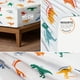 thumbnail image 5 of Juego de Sábanas Infantiles Dreamlab Microfibra Suave 4 Piezas Tamaño Matrimonial Dinosaurios, 5 of 9