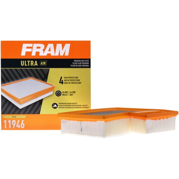 FRAM Ultra Air XGA11946, Premium Engine Air Filter for Ford Vehicles Fits select: 2015-2023 FORD TRANSIT