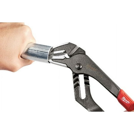 UPC: 0045242342280 | Milwaukee 48-22-6310 – 10  Straight Jaws Comfort Grip Tongue and Groove Joint Pliers