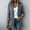 Gray, variant on Womens Shacket Jackets, Denim Patchwork Single-Breasted Fashion Lapel Collar Outerwear for Women Gray Size 2XL