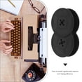 thumbnail image 3 of Raindrops 2Pcs Manual Typewriter Ribbon Black Ink Spool for Vintage Mechanical Typewriter Classic Design, 3 of 6