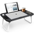 thumbnail image 2 of Nestl Table de Lit pour Ordinateur Portable Réglable - Bureau Portable avec Pieds Pliables - Bureau Gain de Place Grand, 2 of 5