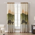 thumbnail image 2 of Greenland Home Fashions By The Lake Light Filtering Curtain Panels, Set of 2, 84-in. L, 2 of 7