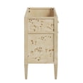 thumbnail image 3 of Vanity Cabinet (Sink not included), Beige, Wood, Hotel Bedroom Bathroom, Modern Contemporary HB35995, 3 of 10