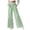 Green, variant on Sunnin Striped Drawstring Waist Pants with Pockets Straight Leg Relaxed Fit Casual Wear Pants for Women