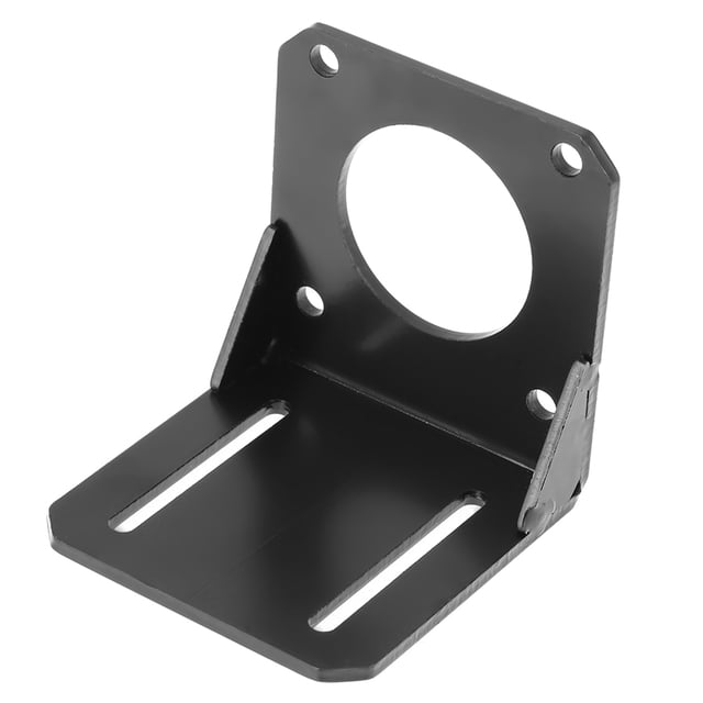Bienvenido 1 soporte de montaje de acero inoxidable negro para motor paso a paso 57 NEMA23
