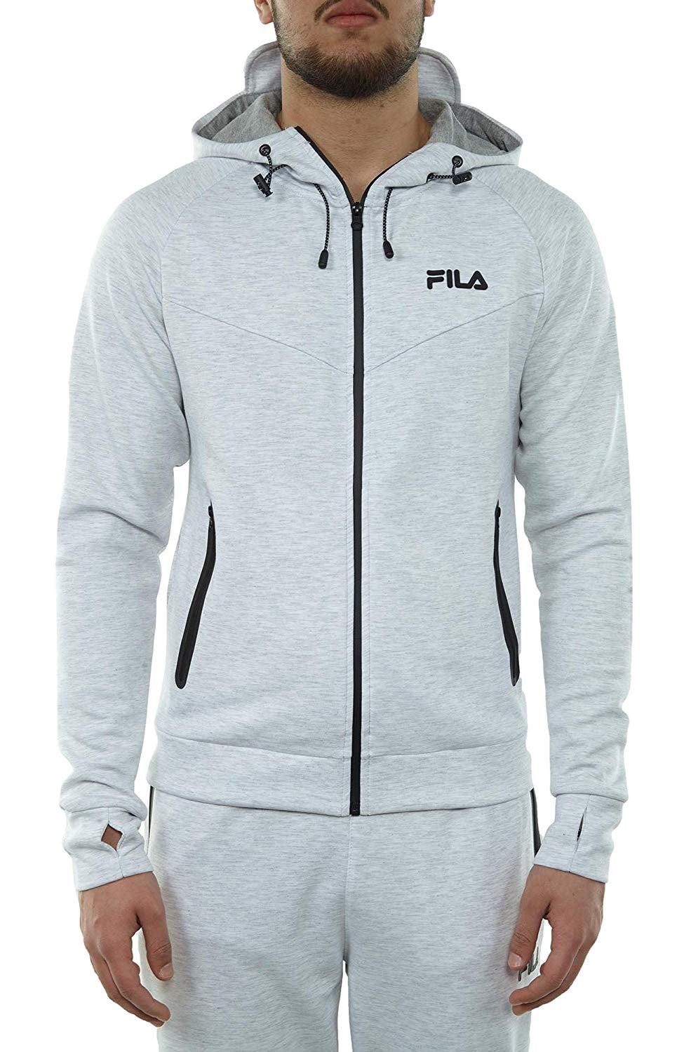 fila men's zip hoodie