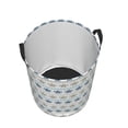 thumbnail image 3 of Goofa Sea Turtle Printed Circular Hamper,Laundry Basket with Handles,Storage Baskets Foldable,Large Capacity Laundry Hamper-Small, 3 of 8
