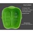thumbnail image 5 of Small Foot Massage Spa Bath Bucket, 5 of 5