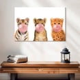 thumbnail image 2 of Elephant Stock Wild Cubs Bubble Gum Wall Art - Horizontal Canvas Wall Art - Living Room Wall Decor - Humor Canvas - White And Pink Decor - 24" x 16", 2 of 8