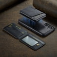 thumbnail image 6 of Compatible with Magsafe Magnetic 2 in 1 Detachable Wallet Case with Card Holder for Samsung Galaxy S24 Plus, for Women Men, PU Leather Flip Kickstand Credit Slots for Samsung Galaxy S24 Plus, Black, 6 of 10