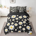 thumbnail image 2 of jejeloiu Cartoon Flower 7-Piece Twin Bedding Sets,Kawaii Floral Bedding Comforter Set,White Bow Tie Sheet Sets For Teens,Super Cozy Room Decor Reversible, 2 of 8