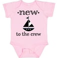 thumbnail image 3 of Inktastic New to the Crew Newborn Boys or Girls Baby Bodysuit, 3 of 5