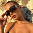 thumbnail image 4 of Stylish Frameless Star Shaped Windproof Cycling Glasses With Five Point For Outdoor Sports And, 4 of 6