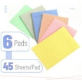 thumbnail image 3 of Mr. Pen- Lined Sticky Notes 4x6, 6 Pads, 45 Sheet/Pads, Morandi Colors, 3 of 8