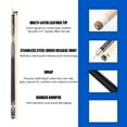 thumbnail image 3 of GSE Games & Sports Expert 58" 2-Piece Canadian Maple Hardwood Billiard Pool Cue Sticks for Men/Women, Great for House or Commercial/Bar Use (Several Colors Available), 3 of 6
