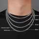 thumbnail image 4 of Stainless Steel 5mm 7mm 9mm Basic Cuban Necklaces Four Side Grinding Link Chains For DIY Jewelry Making Accessories, 4 of 5