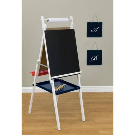 studio designs kids easel with storage white walmart com