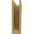 thumbnail image 4 of Ekena Millwork 5 1/2"W x 20"D x 20"H Olympic Traditional Rough Cedar Woodgrain TimberThane Bracket, Primed Tan, 4 of 6