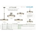 thumbnail image 2 of Lytham 3 Light Convertible Semi-Flush Mount, 2 of 5