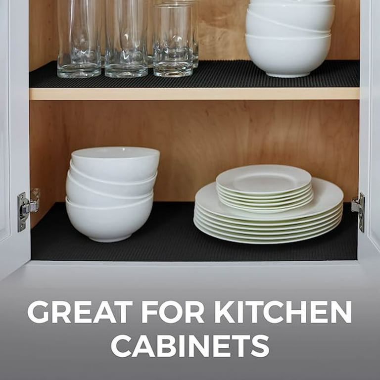 Great Shelf Liner PVC Can Be Cut Kitchenware Kitchen Storage Rack Gridding  Liner Mat Drawer Mat Anti-skid