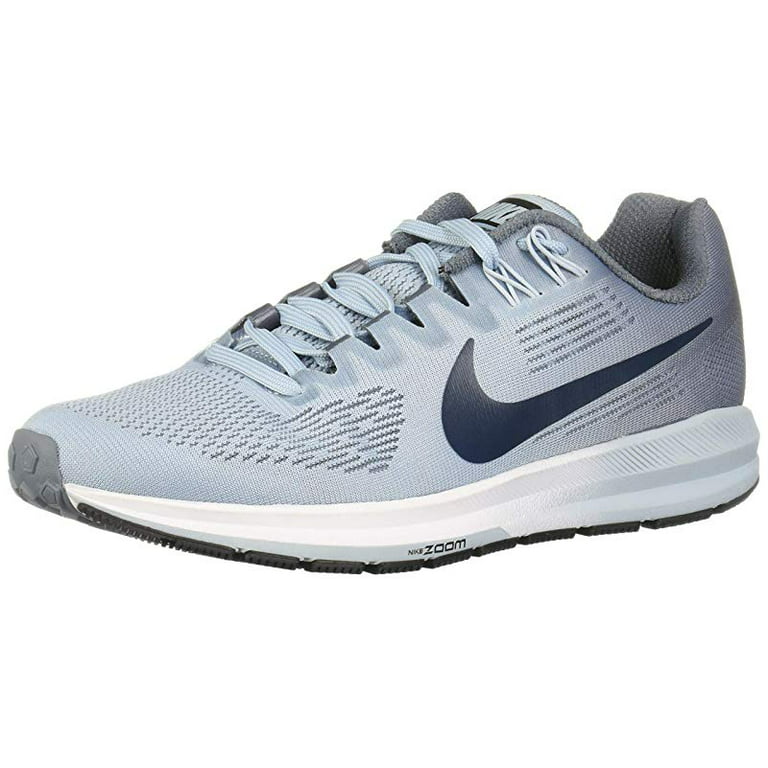 Nike Zoom Structure 21 Women's Running Shoe, Blue/Navy, 5.5 D(W) US -