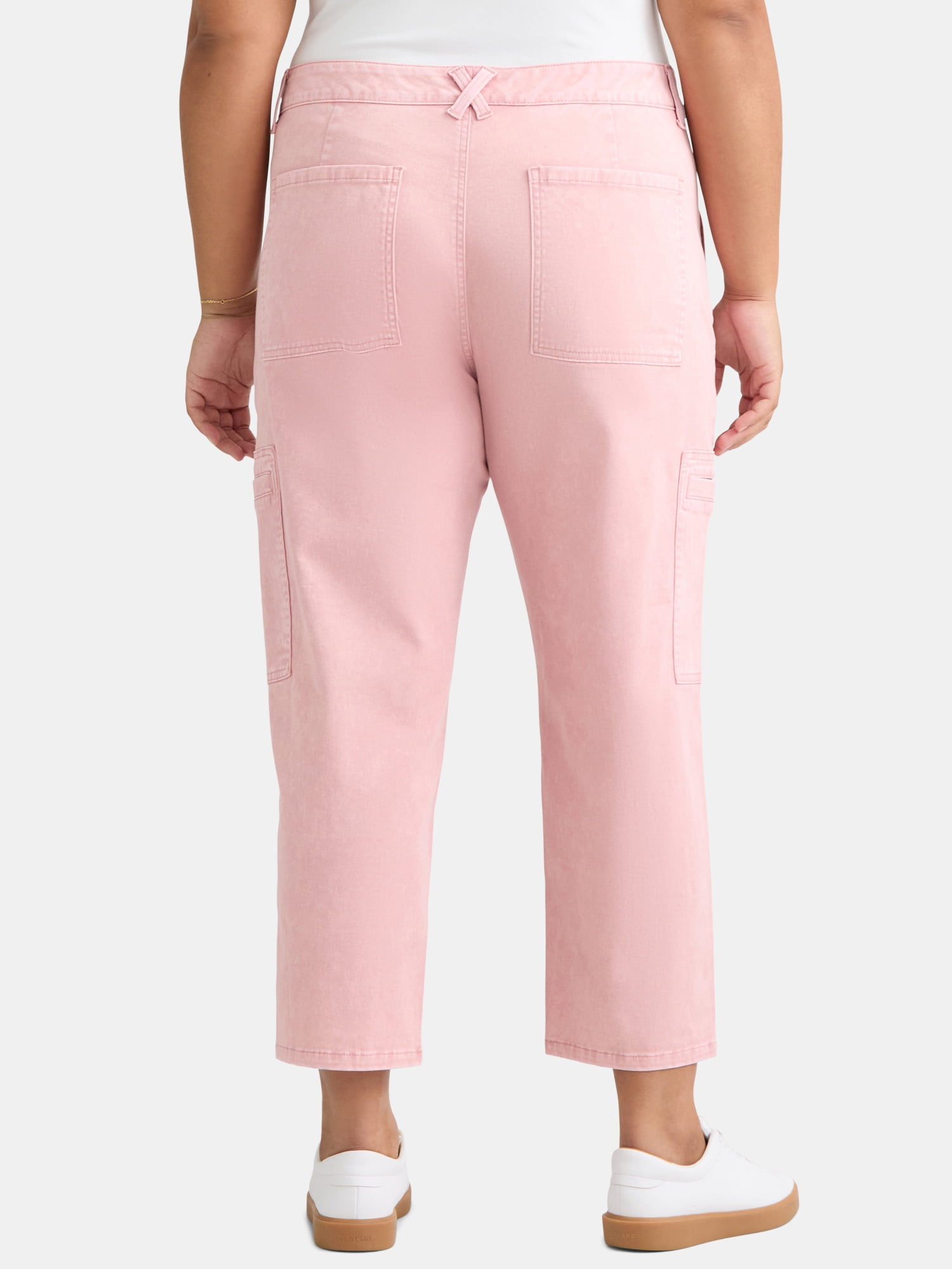 Terra & Sky Women's Plus Size Utility Pant, Sizes 14W-22W