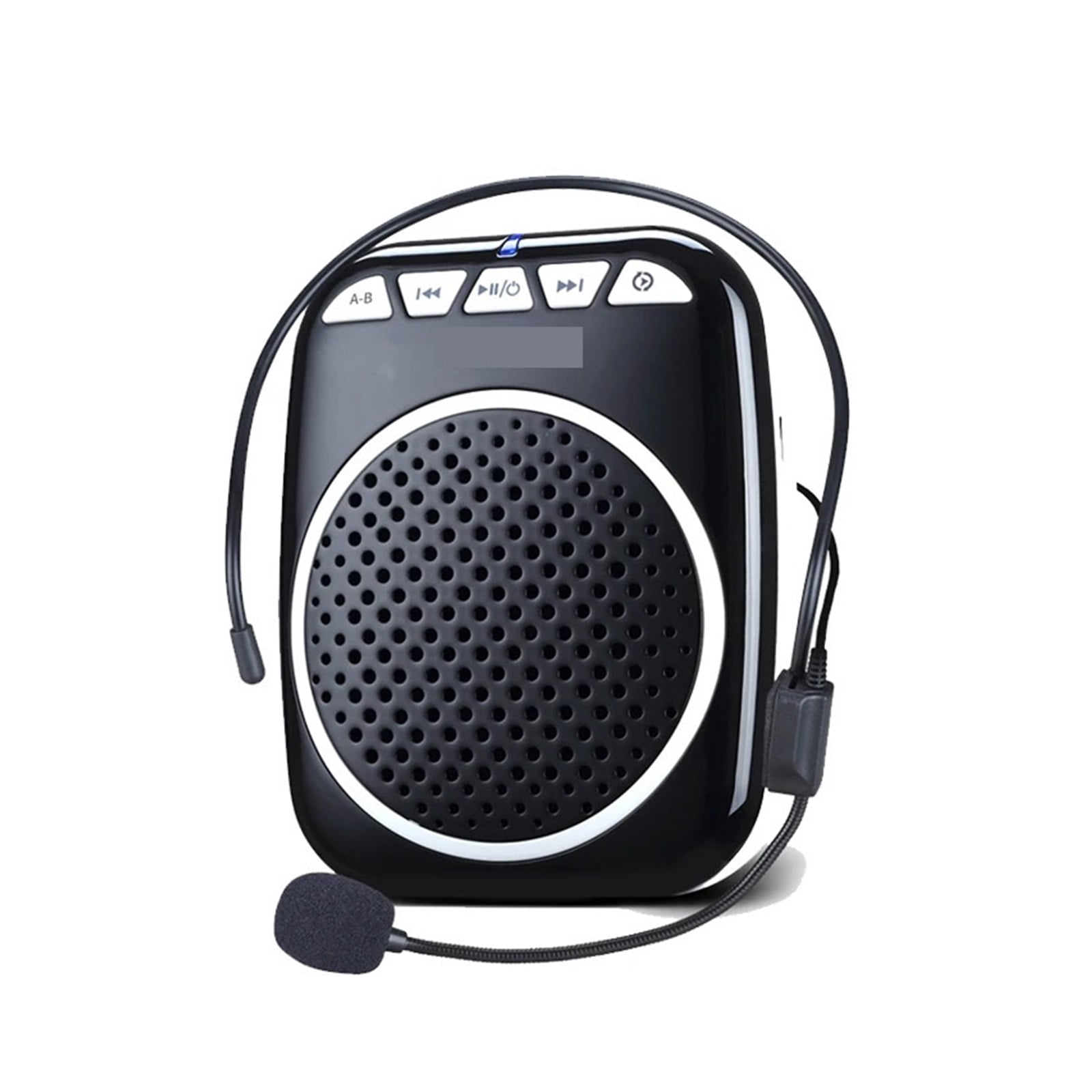 Portable Voice Amplifier Megaphone Mini Audio Speaker With Microphone Recharable Ultralight Loudspeaker For Teachers ,Powerful Voice Amplifier