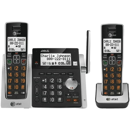 AT ATTCL83213 Cordless Answering System With Dual Caller ID/Call Waiting (2-Handset System)