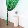 thumbnail image 4 of Efavormart 8ft Green Metallic Foil Fringe Curtain - Doorway and Party Backdrop Curtain for Wedding Decor, Birthday Parties Celebration, Baby Shower, Photo Booth Decoration, 4 of 9