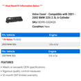 thumbnail image 2 of Valve Cover - Compatible with 2001 - 2002 BMW 325i 2.5L 6-Cylinder, 2 of 2