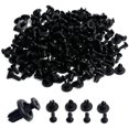 thumbnail image 1 of Zeus 100Pcs Car Auto Plastic Rivets 6mm Hole Fastener Fender Bumper Push Pin Clips, 1 of 7
