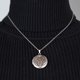 thumbnail image 2 of Collar de Plata con Medallón de Recuerdo de Lobo Odín Vikingo Nórdico, 18", 2 of 5