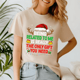 thumbnail image 4 of Being Related To Me Christmas, Funny Christmas TShirt, Santa Shirt, Vintage Holiday Tee, Merry Xmas Gift, Family Holiday Outfits, 4 of 5